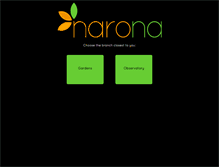Tablet Screenshot of narona.co.za